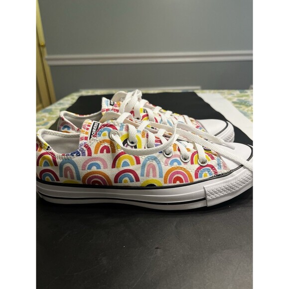 Converse Pride Rainbow Sneakers Chuck Taylor Low Unisex Men’s 6; Women’s 8 - Picture 5 of 14